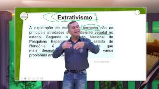 181  EXTRATIVISMO MINERAL  GEOGRAFIA DE RONDÔNIA  1º ANO EM  AULA 1812024 [upl. by Eile350]