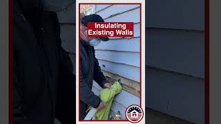 Insulating Existing Walls Drill amp Fill Insulation [upl. by Ebenezer]