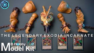 YuGiOh The Legendary Exodia Incarnate Model Kit  Speed Build  ASMR [upl. by Kanter]