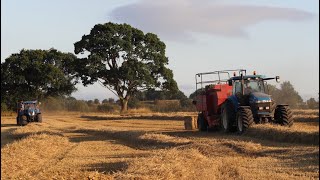 Drawing Grass  Silage 2018  New Holland 7840  GoPro HD [upl. by Theodor]