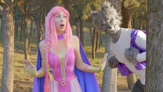 Luli Pampín  JUGUEMOS EN EL BOSQUE🐺🐺  Feat Peques de Lets move 💜 [upl. by Swanson]