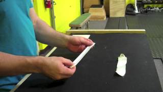 How to make tape gymnastics grips [upl. by Ashil]