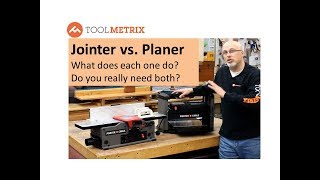 Jointer vs Planer What Does Each One Do [upl. by Nyleahcim455]