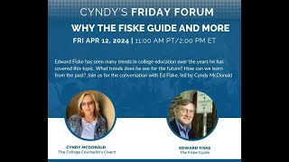 Why the Fiske Guide and More with Edward Fiske [upl. by Cirre]