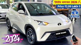 TATA कल होगी Launch New Nano🇮🇳 2024 TATA NANO MODEL💥 ₹261 Lakh Price Booking Open👌👌👌 [upl. by Wilkens736]