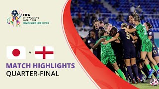 HIGHLIGHTS Japan v England  FIFA U17 Women’s World Cup 2024 [upl. by Hedva108]