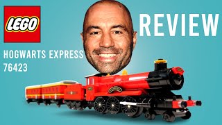 Joe Rogan reviews the LEGO Harry Potter Hogwarts Express Train Set amp Hogsmeade Station 76423 [upl. by Irelav]