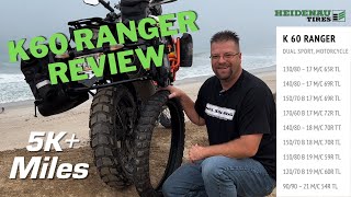 Heidenau K60 Ranger Tire Review  5k Miles in 3 Months [upl. by Tonia]