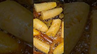 Platano maduro al Caldero Segunda parte dulce platanomaduro postres fácilyrápido recetas [upl. by Avera388]