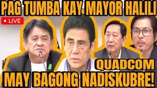 QUADCOM MAY NADISKUBRE SA PAGKAWALA NI MAYOR HALILI [upl. by Ertnod216]