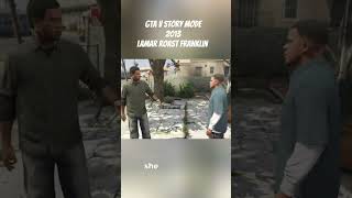 Lamar roast franklin 2013 vs 2021gta gta5 [upl. by Deraj]