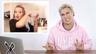 HAIRDRESSER REACTS TO TANA MONGEAU RUINING HER HAIR COLOR FOR 15 MINUTES STRAIGHT [upl. by Akeret903]