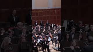 oboe plays seductive solo from Danse Bacchanale orchestra youthorchestra saintsaens music [upl. by Ennaylil]