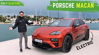 2024 Porsche Macan EV  The Electric Macan gets a Turbo Version [upl. by Wilburn]