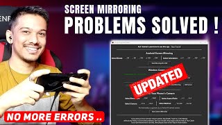 I Updated My Android to PC Screen Mirroring Software  No More Errors [upl. by Airtemad]