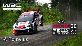 WRC Rally Finland 2023  WRC Cars Only [upl. by Elleuqram]