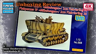 Unboxing 286  Mobelwagen 2cm Flakvierling 38  Unimodels 558 [upl. by Orual]