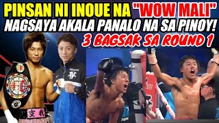 INSAN NI INOUE NA quotWOW MALIquot AKALA PANALO NA SA PINOY 3 BAGSAK SA ROUND 1 GRABENG LABAN [upl. by Notslah]