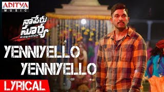 Yenniyello Yenniyello Full Song Naa Peru Surya Naa illu India   Allu Arjun Hits  Aditya Music [upl. by Charlton]