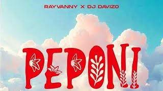 Rayvanny x DJ Davizo  PEPONI  Lyrics Video [upl. by Kina]