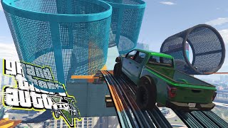 PATHLESS PARKOUR WITH 6X6 CAR II GTA 5 ONLINE II gguruji1 [upl. by Togram74]