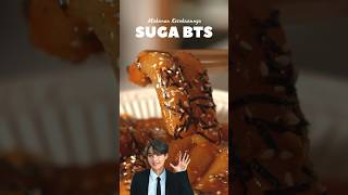 Resep TOPOKKI  TTEOKPOKKI cuma 3 bahan pake NASI SISA makanan favoritnya SUGA BTS [upl. by Aehsila]