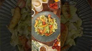 The best salad recipe from a very popular cafe chain  saladrecipe salads vegetables shots [upl. by Nirahs]