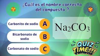 Nomenclatura de compuestos inorgánicos🧪📚 ¿Cuánto sabes quizexamentest 💡 [upl. by Bunde]