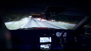 4K  Relaxing Night Commute In SUV  Ep2 [upl. by Yearwood]