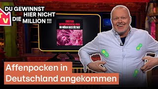 AFFENPOCKEN 🦠​ in KÖLN 😱  Du gewinnst hier nicht die Million bei Stefan Raab [upl. by Mcgannon121]