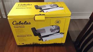 Cabelas 75 Inch Food Slicer Unboxing and Review cabelas productreview cooking unboxing [upl. by Friederike]