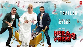 HERA PHERI 3  Trailer  Akshay Kumar  Suniel Shetty  Paresh Raval  Kiara Rashmika M New Video [upl. by Ahk25]