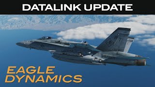 DCS FA18C  Datalink Update [upl. by Lanctot92]