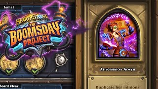 Astromancer Arwyn  Boomsday Puzzle Lab Hearthstone [upl. by Aillemac293]