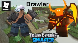 TDS  Brawler Towers  SOLO  Molten  Roblox [upl. by Suriaj]