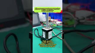 Linear screw stepper motor with encoder [upl. by Aniri]