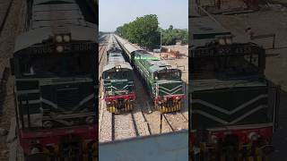 Green Line overtake Fareed Express viral viralshorts [upl. by Aluin782]