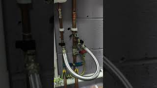 How to top up the pressure on a Ferroli boiler with external filling loop [upl. by Aes210]