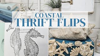 Beach Craft Decor DIY ideas and inspiration • highend coastal decor • thrift flips for profit [upl. by Chere]