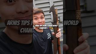 Arnis Tips from a WEKAF World Champion 🇵🇭🏆💯 arnis filipinomartialarts [upl. by Nauqe]