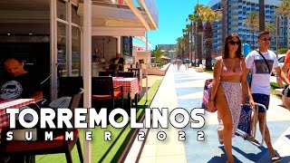 Torremolinos Spain Pride Month Town amp Beach Summer 2022 June Update Costa del Sol  Málaga 4K [upl. by Adriana]