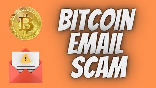 Bitcoin Email Blackmail Ransom Scam And What To Do Next [upl. by Omocaig]