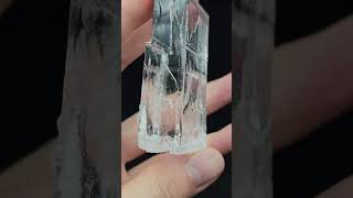 Halite crystal with water inside enhydro halite 115g  Bakhmut field Ukraine [upl. by Nutsud595]