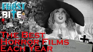 The Best Horror Film Each Year 19811990 [upl. by Nylednarb]