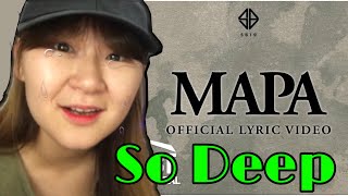 ✨SB19 MAPA official lyric video✨Reaction [upl. by Curran]