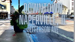 Downtown Naperville IL Driving Tour Living in Naperville IL  Driving Tour [upl. by Dranreb]