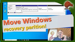 Move Windows recovery partition [upl. by Mirelle726]