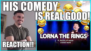 Gotta See This Guy LIVE 😂😂 Matt Rife  LORNA THE RINGS The Battle Of Pronunciation REACTION [upl. by Ortrud]