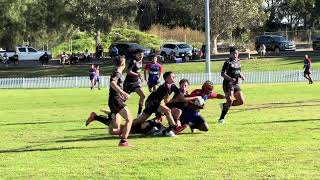 2024 Rd1 St Johns Eagles u14D1 vs Hills Bulls u14D1 2nd Half [upl. by Siul]