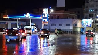 أمطار الخير بالعرائش أمسية ماطرة🌧🌧🌧🔴 [upl. by Amre]